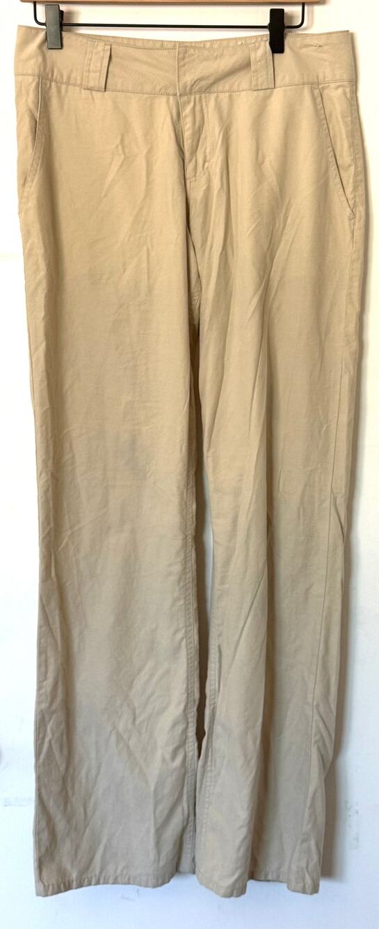 VINTAGE 90s/Y2K Mudd Low Rise Wide Leg Khaki Pants Size 7